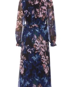 Rue De Femme Cambria Dress Blue Ribbon