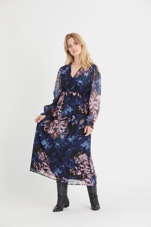 Rue De Femme Cambria Dress Blue Ribbon