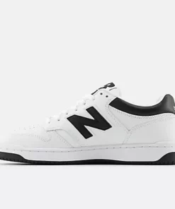 New Balance 480 White With Black