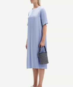 Samsoe & Samsoe Sadenise Dress Blue Heron