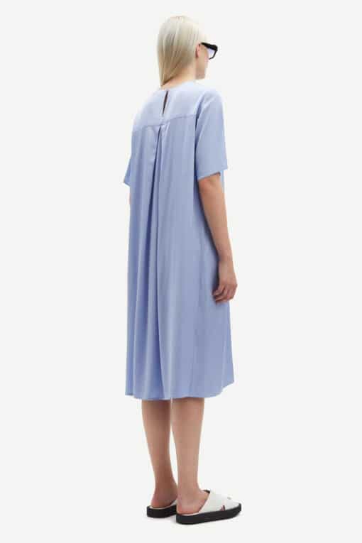 Samsoe & Samsoe Sadenise Dress Blue Heron