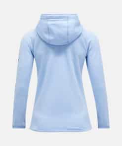 Peak Performance Chill Light Zip Hood Woman Amity Blue