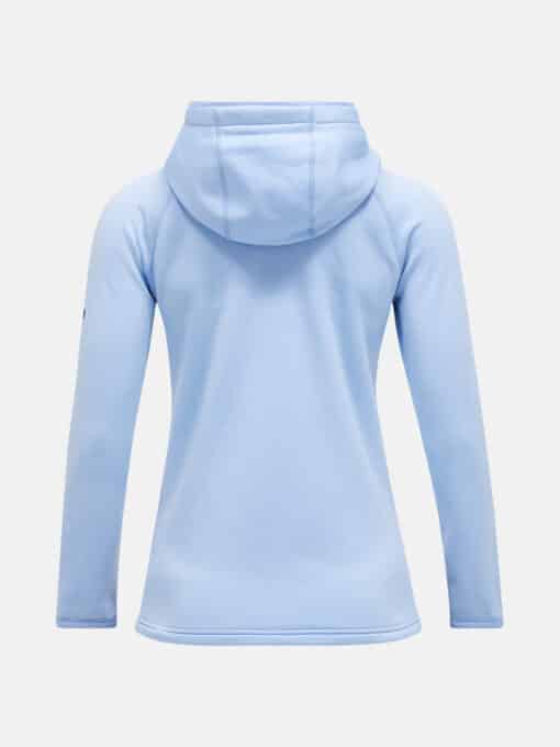 Peak Performance Chill Light Zip Hood Woman Amity Blue