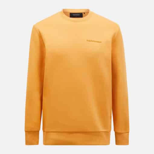 Peak Performance Original Small Logo Crew Men Desert Blow