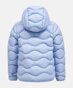 Peak Performance Helium Down Hood Jacket Junior Amity Blue