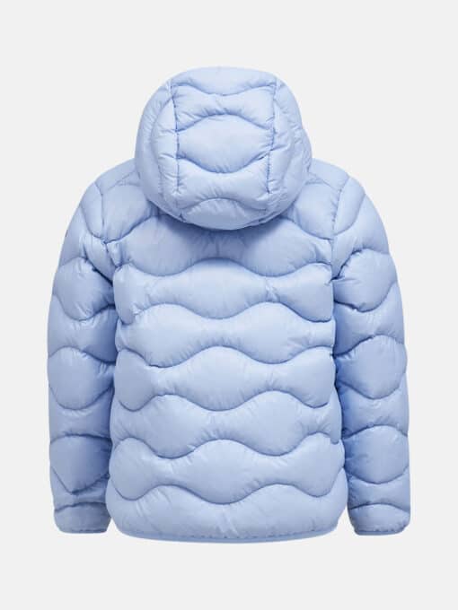 Peak Performance Helium Down Hood Jacket Junior Amity Blue