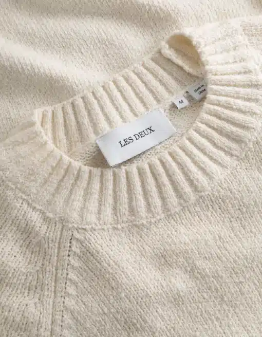 Les Deux Brad Roundneck Knit Ivory