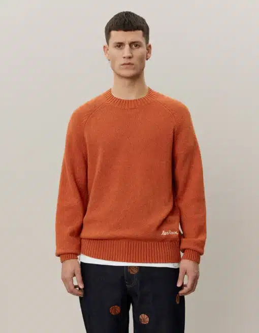 Les Deux Brad Roundneck Knit Terracotta