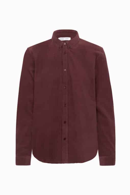 Samsøe Samsøe Liam BX Shirt Red Mahogany