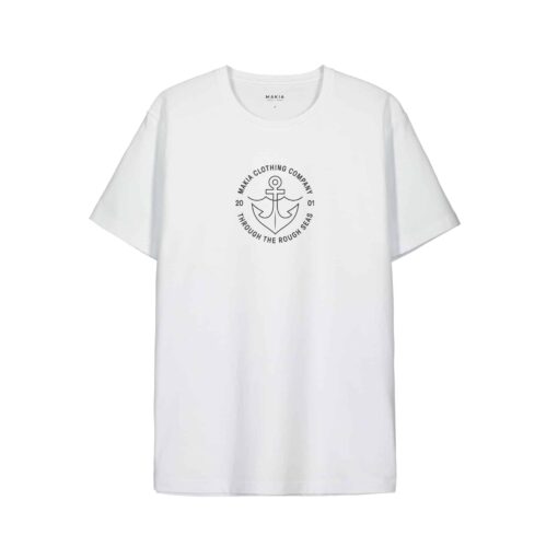 Makia Hook T-shirt White
