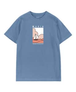 Makia Sailaway T-shirt Fog Blue