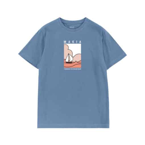 Makia Sailaway T-shirt Fog Blue