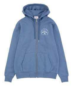 Makia Ferry Hooded Sweatshirt Fog Blue