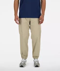 New Balance Twill Cargo Jogger Stoneware