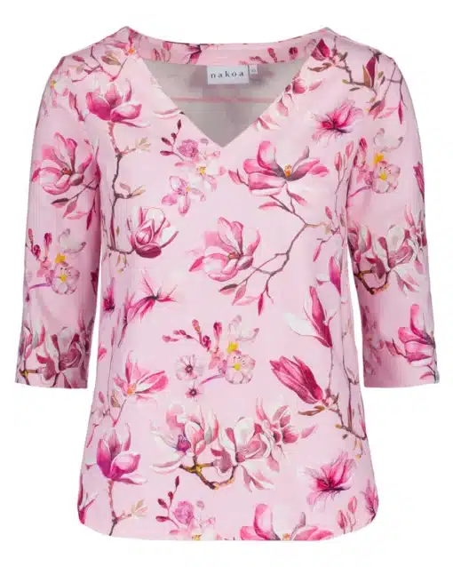 Nakoa Vera Blouse Ballet of Blossoms