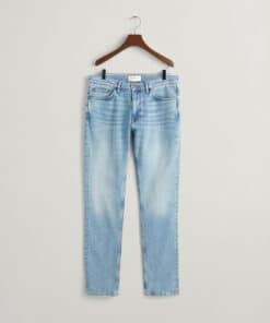 Gant Slim Fit Jeans Light Blue Vintage