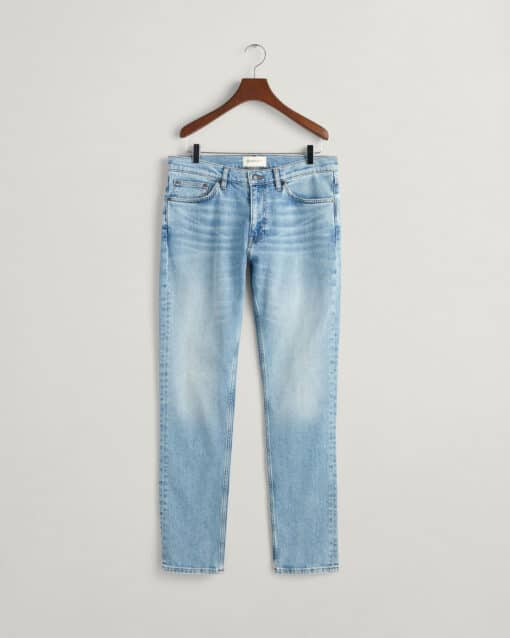 Gant Slim Fit Jeans Light Blue Vintage