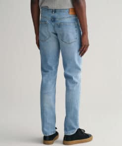 Gant Slim Fit Jeans Light Blue Vintage