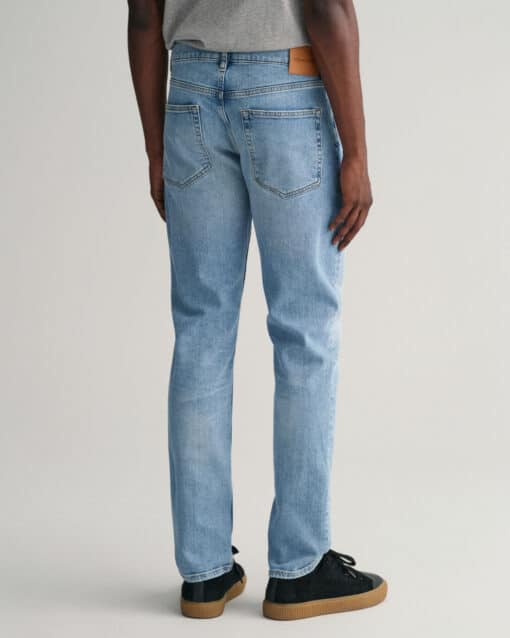 Gant Slim Fit Jeans Light Blue Vintage