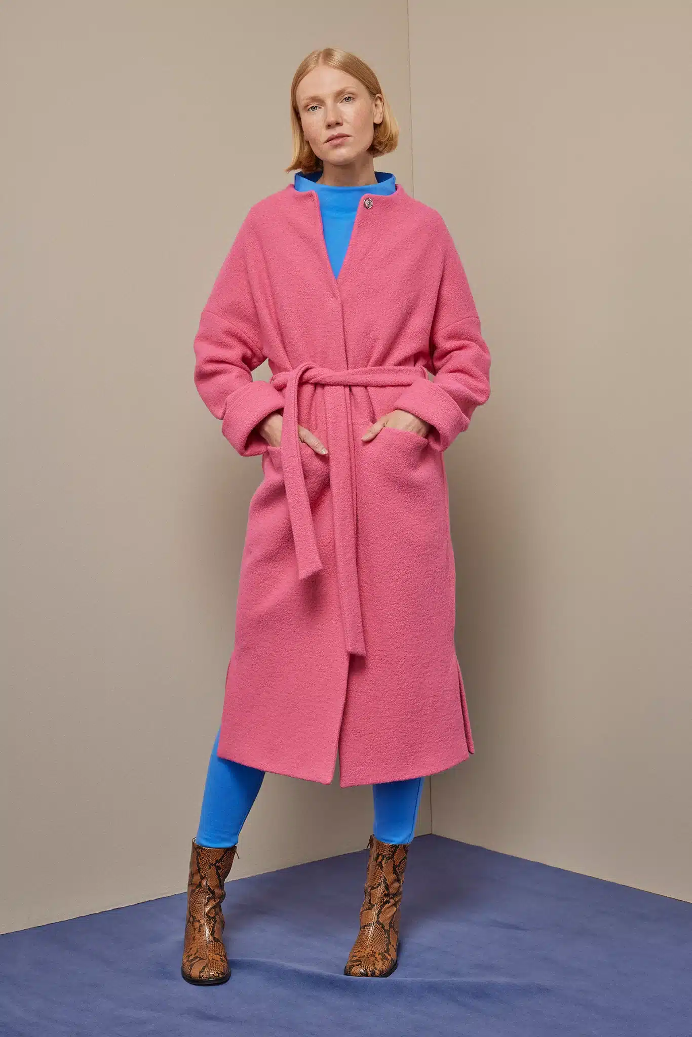 Papu Wool Jacket Flow Pink