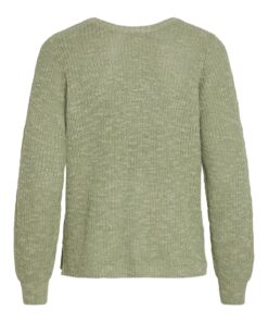 Vila Poca Pointelle Knit Swamp