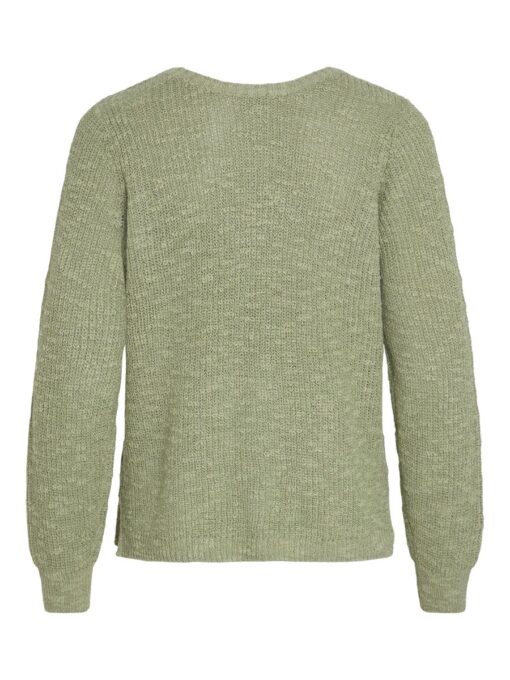 Vila Poca Pointelle Knit Swamp