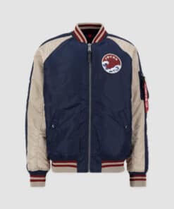Alpha Industries Japan Warrior Souvenir Jacket Ultra Navy