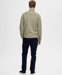 Selected Homme Jackie Sweat Jacket Vetiver