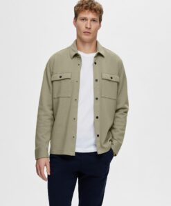 Selected Homme Jackie Sweat Jacket Vetiver