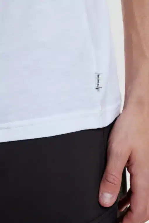 Resteröds Bamboo Tee White