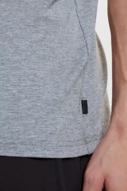 Resteröds Bamboo Tee Grey Melange