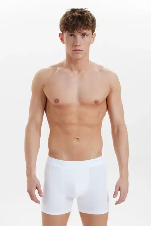 Resteröds Gunnar Boxer Bamboo 3-pack - Regular leg White