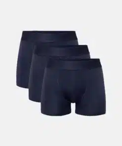 Resteröds Gunnar Boxer Bamboo 3-pack - Regular leg Navy