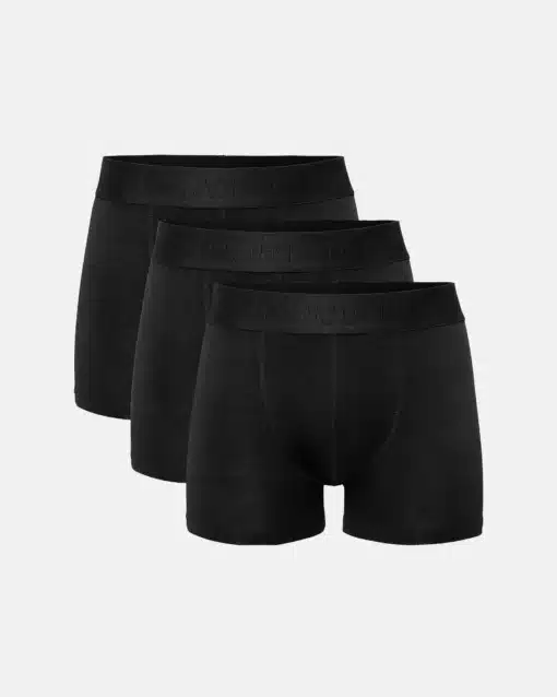 Resteröds Gunnar Boxer Bamboo 3-pack - Regular leg Black