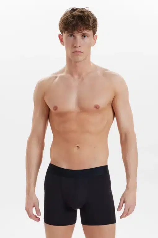 Resteröds Gunnar Boxer Bamboo 3-pack - Regular leg Black