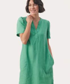 Part Two Aminase Dress Gren Spruce