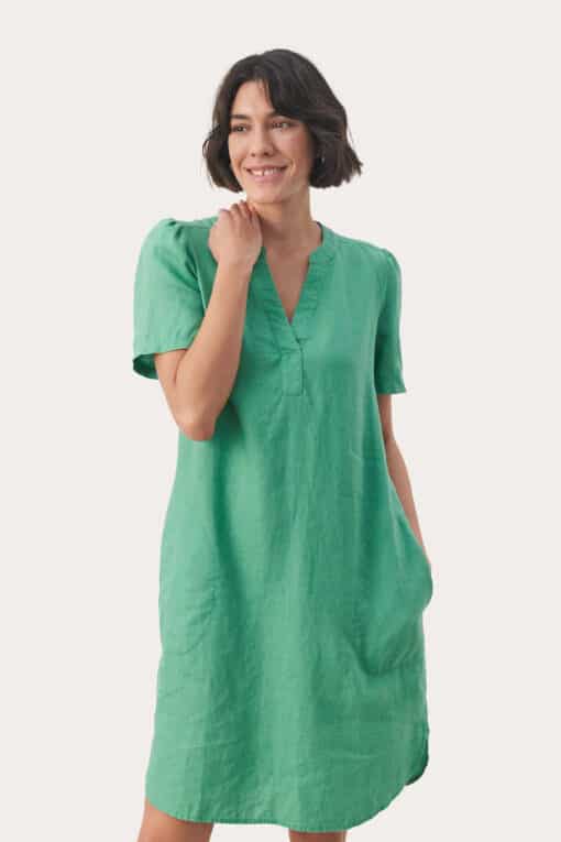 Part Two Aminase Dress Gren Spruce