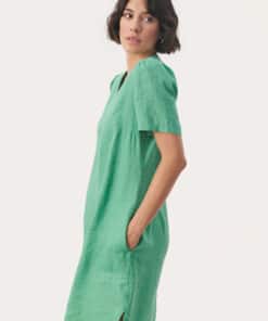 Part Two Aminase Dress Gren Spruce