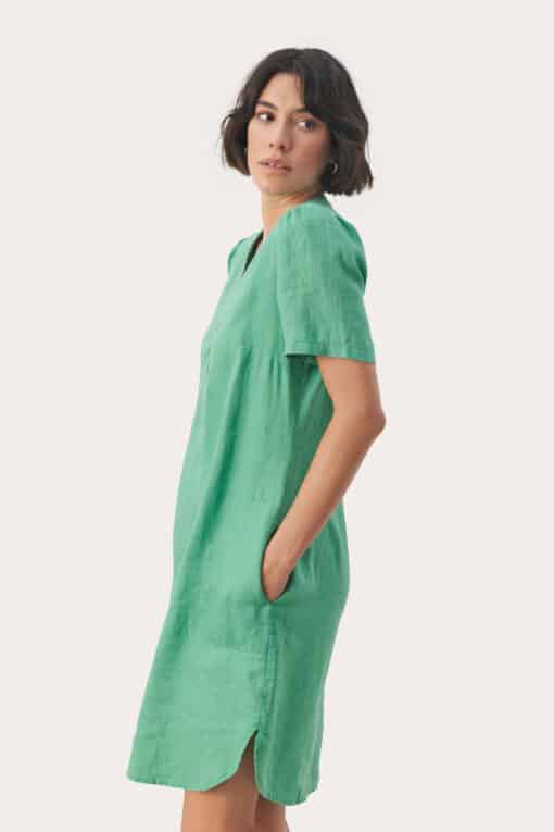 Part Two Aminase Dress Gren Spruce