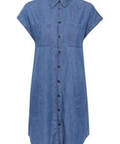 Part Two Ellena Denim Dress Medium Blue Denim