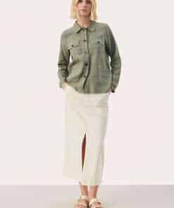 Part Two Elnora Linen Jacket Vetiver