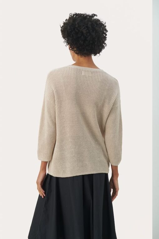 Part Two Etrona Pullover Natural Linen