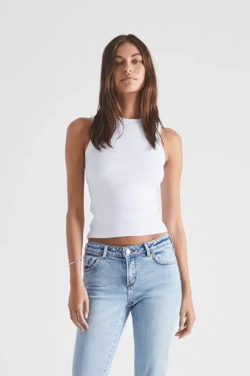 Neuw Jonesy Singlet - White