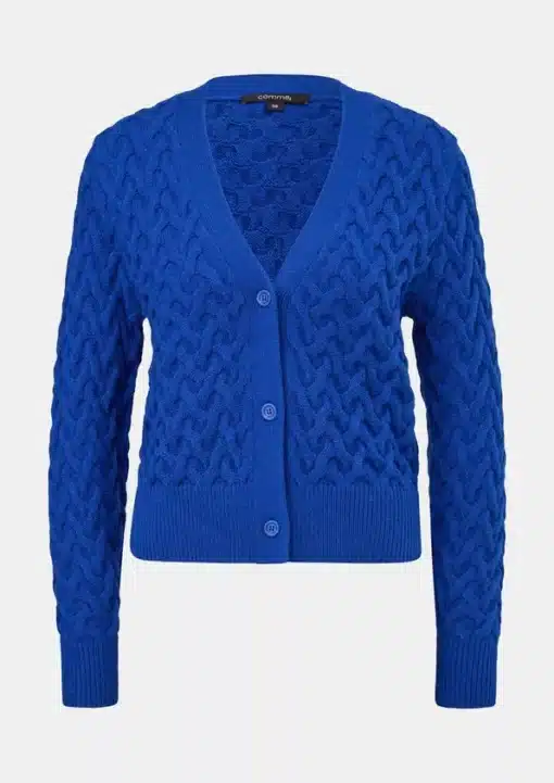 Comma. Cardigan Ocean Blue