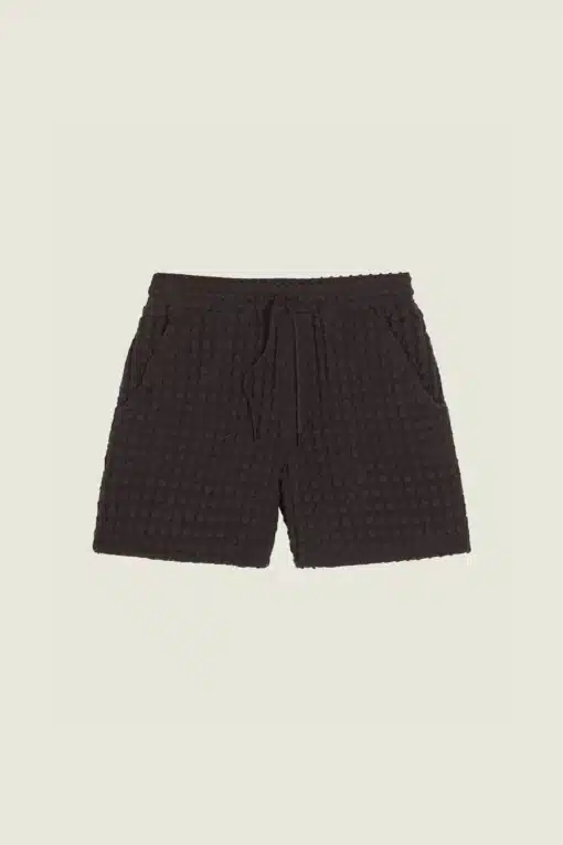 OAS Porto Waffle Shorts Nearly Black