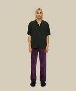 OAS Sebastian Viscose Shirt Dark Grey