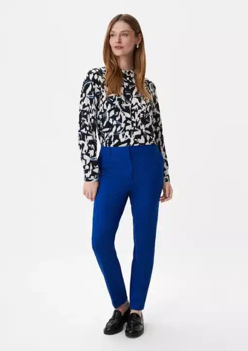 Comma, Cigarette Trousers Royal Blue