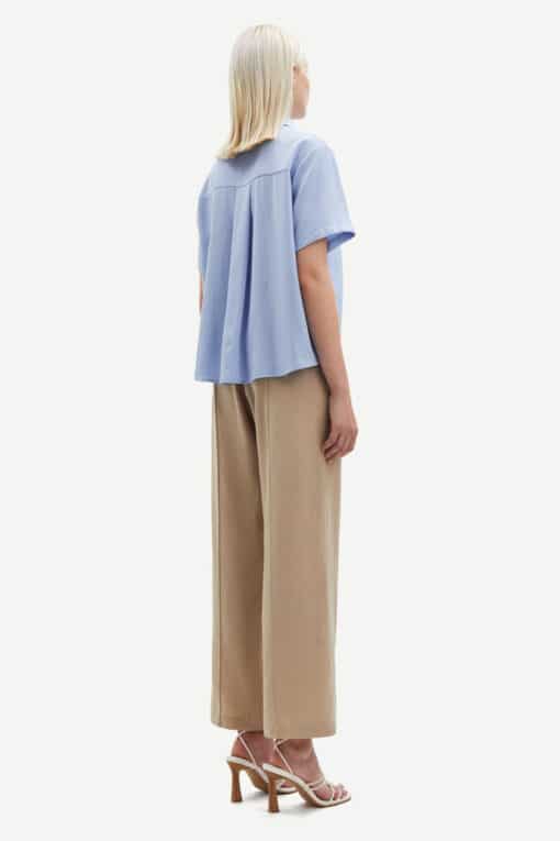 Samsøe Samsøe Mina Shirt Blue Heron