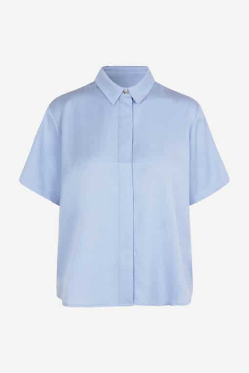 Samsøe Samsøe Mina Shirt Blue Heron