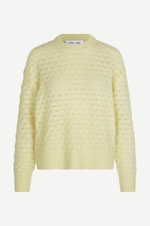 Samsøe Samsøe Saanour Pointelle Sweater Pear Sorbet